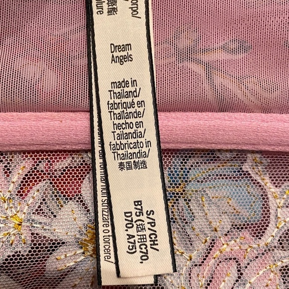 New! Victoria's Secret Floral Embroidery Cap Sleeve Corset 16131 - Picture 12 of 15